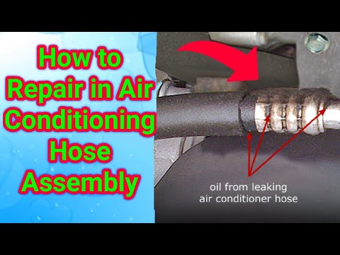 How to Repair an Air Conditioning Hose Assembly step 1