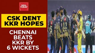 IPL 2020| CSK Vs KKR: Chennai Super Kings Beat Kolkata Knight Riders By 6 Wickets In Final Over