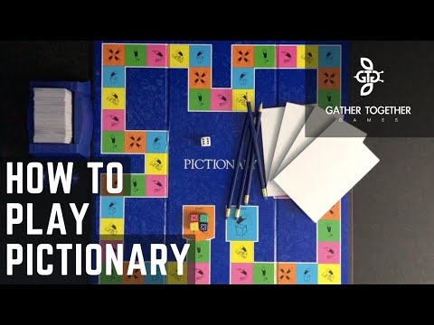 Part of a video titled How To Play Pictionary - YouTube