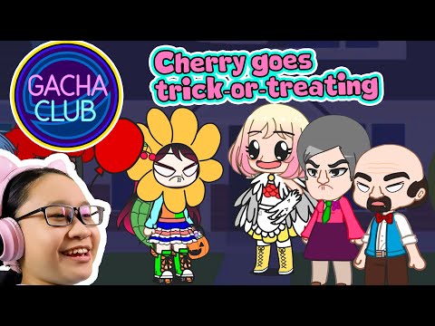 Cherry Goes Trick or Treating - Gacha Club Halloween