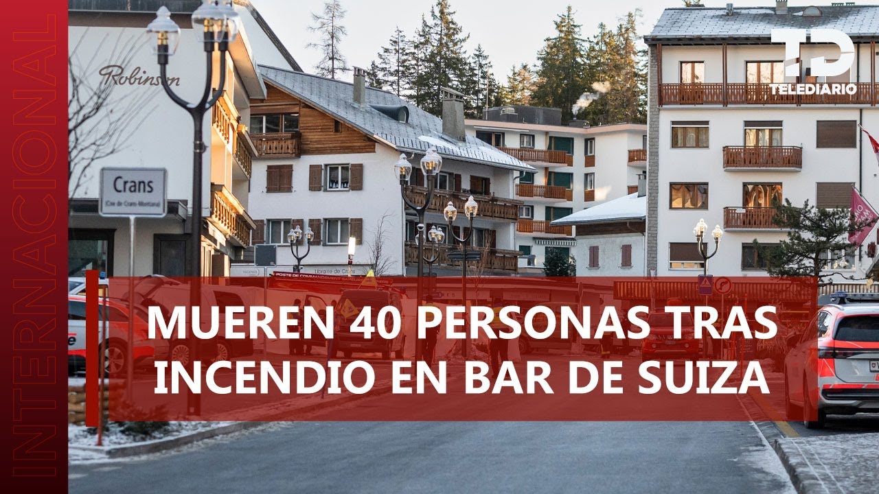 Incendio en bar de Suiza: Ttragedia en Le Constellation que provocó la muerte de decenas de personas