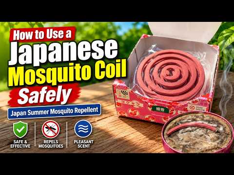 How to light a mosquito coil