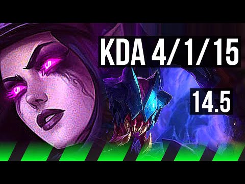 MORGANA vs REK'SAI (JNG) | 4/1/15 | BR Grandmaster | 14.5