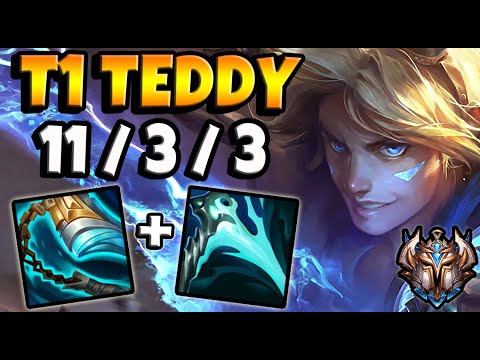 T1 Teddy EZREAL vs KAISA [ ADC ] Patch 11.10 Ranked Korea ✅