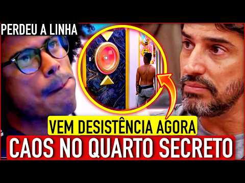 🚨URGENTE: BRENO PERDE A LINHA NO QUARTO SECRETO, FLAGRA COWBOY e XINGA; BONECO PRESTES A DESISTIR e+