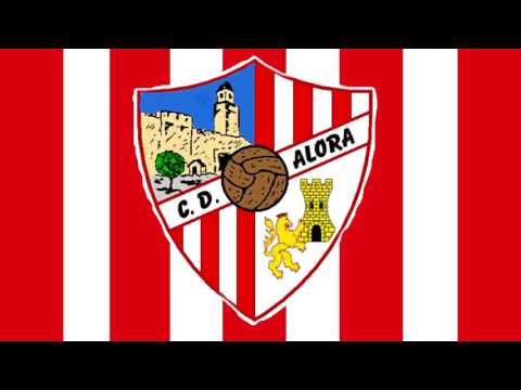 Bandera y Escudo del Club Deportivo Álora - Álora (Málaga)