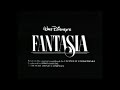 Fantasia 1940 Svensk Trailer VHS