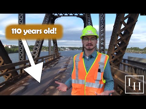 This is the only bridge to a massive island. It's falling apart. [LH]