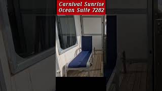 Carnival Sunrise Ocean Suite 7282  #cruiseaddict #cruising #carnivalsunrise