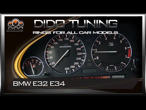 BMW E32 E34   FITTING ALUMINIUM RINGS