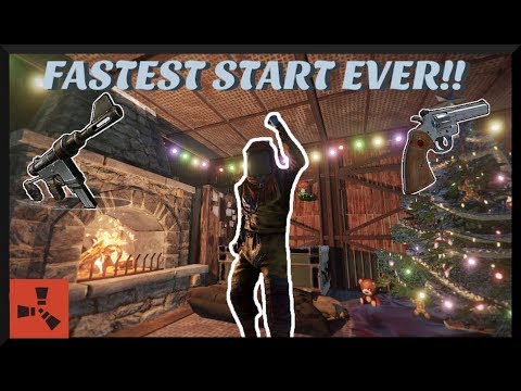RUST- DECAYED BASE gives me the FASTEST START!! (rust solo)