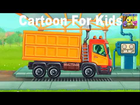 Cartoon Farmer's Field | Kids Cartoon Truck | Baby truck #cartoon #truckcartoons #kids #kidsvideo
