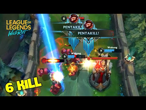 Wild Rift WUKONG Montage - Best WUKONG Plays | LoL Wild Rift Montage