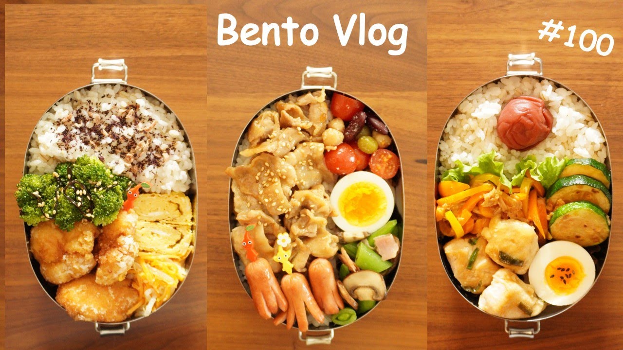 "Meat dish which goes well with rice" Bento week 🍳 Pork Yakiniku / Chicken Karaage and more!