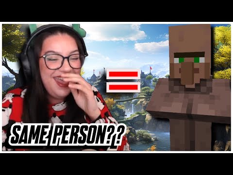OMG! Watch me transform into a Minecraft Villager LIVE!!
