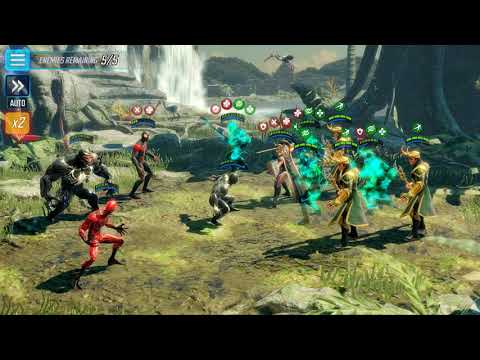 Symbiote Spider-man team VS Asgardians