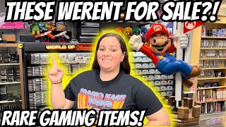 I Wanted To BUY EVERYTHING In This Video Game Store! These Were NOT FOR SALE!