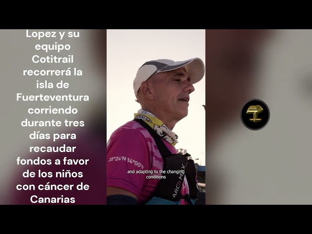 Recorrerán Fuerteventura corriendo para recaudar fondos a favor de los niños con cáncer