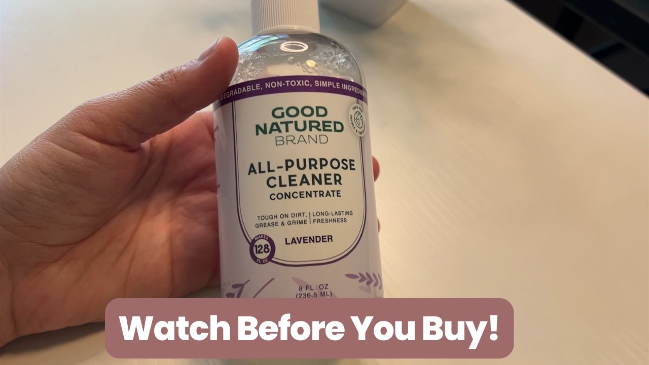 Honest Review: Good Natured Brand All-Purpose Cleaner Concentrate |Multi-Surface Cleaner | Worth It?