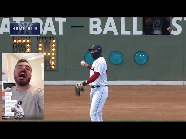 Live on Periscope for Gary Sanchez HR vs David Price