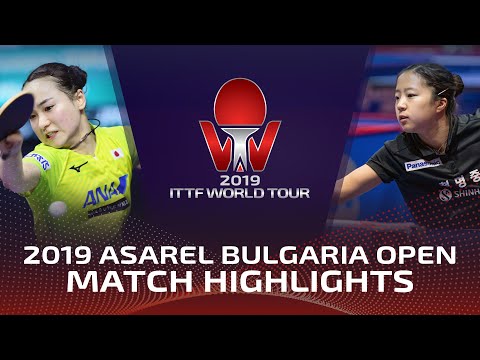 [2019 ITTF Bulgaria Open] 미마 이토 vs 신유빈 2019.8.16