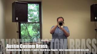 Video thumbnail for Adams Flugelhorn Showdown! Adams F1 vs Adams F2 Flugelhorns - Trent Austin Flugelhorn Demo by Austin Custom Brass