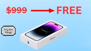 How To Get The iPhone 14 Pro For Free in 4 Minutes! [ Easy Trick ] + GIVEAWAY
