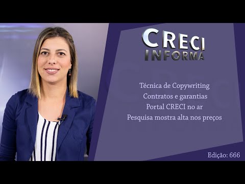 Portal CRECI disponível para corretores | CRECI Informa - Edição 666