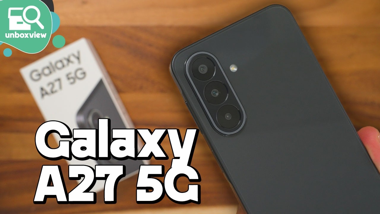 Samsung Galaxy A27 5G | Unboxview completo