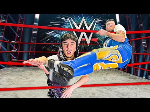 Becoming a WWE Superstar for 24 Hours! (ft. Dominik Mysterio)