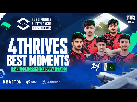 4THRIVES 2025 PMSL CSA BEST MOMENTS - SURVIVAL STAGE