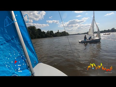 Sailing on the Thames with Jen - May 2020
