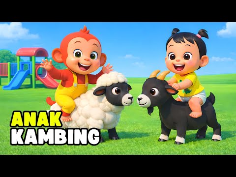 ANAK KAMBING SAYA 🐐 | Lagu Anak Indonesia Edukatif Terbaru | Balita TK PAUD