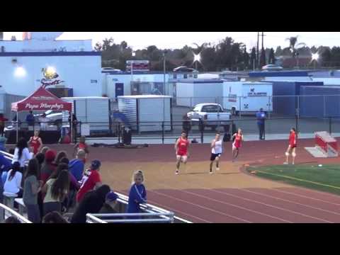 Trevion Ballard - 200 Meter vs Servite & Rosary [Lane 7]