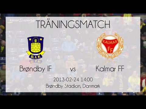 2013-02-24 Träningsmatch, Brøndby IF - Kalmar FF 1-1