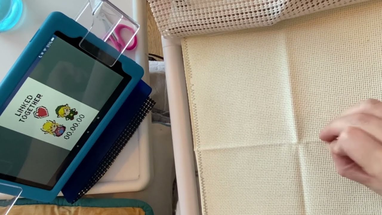 Cross Stitch: How to Enlarge a Pattern Without Changing Your Fabric Count