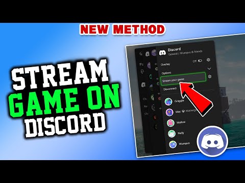 How to stream game on discord