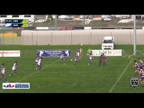 2017 Canberra Rugby League 1st Grade Round 1 - Goulburn Workers Bulldogs v Woden Valley Rams