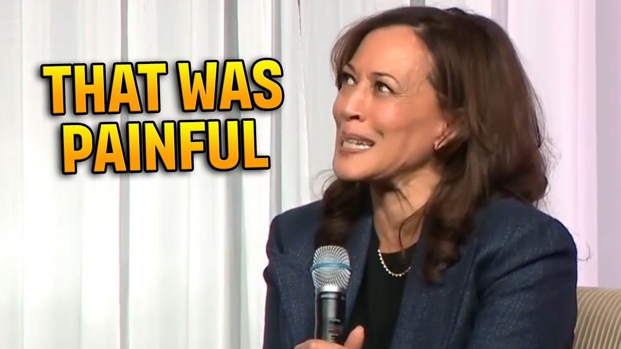 Kamala attempts to articulate the value of talking to children...it didn't go very well 💀