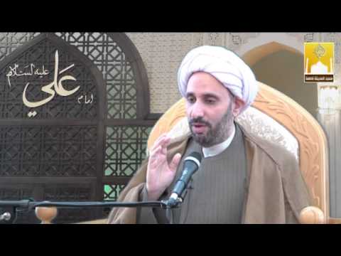 خطبة الجمعة ـ في رحاب الله ـ سماحة الشيخ د  . أحمد حسين