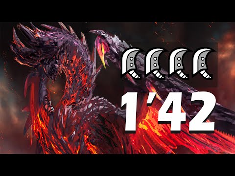 Alatreon 4p Heroics Greatsword in 1'42 | MHWorld Iceborne