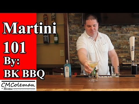 Martini 101 with Brian from BK BBQ