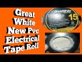 Great White New Pvc Electrical Tape Roll