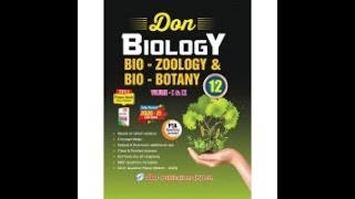 12th Std Biology Don Full Guide 2020-2021  New Edi