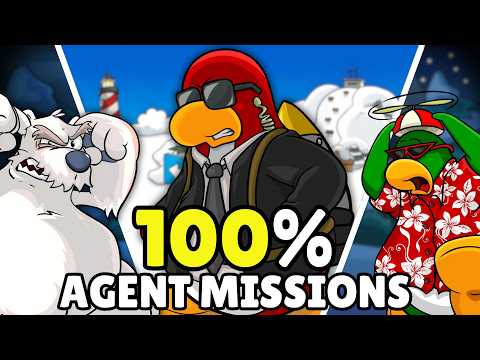 I Played 100% of Club Penguin Secret Agent Missions