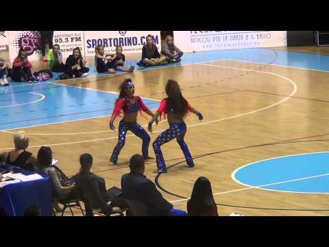 World Championship 2014 Turin - Disco Dance - Pernille Brenni Brovold and Hannah Lovise Bendigsten