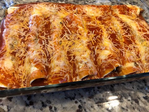 The Best Ground Beef Enchiladas EVER