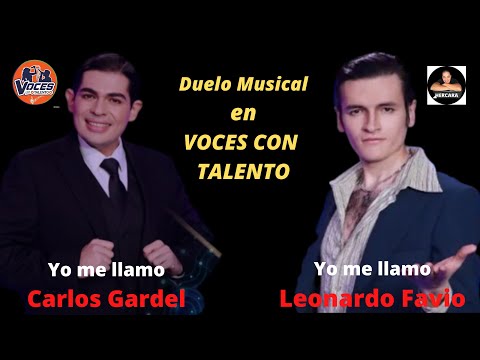 Yo me llamo Leonardo Favio Vs Yo me llamo Carlos Gardel | Gran Batalla en Yo me llamo 2025