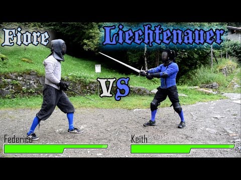 Fiore VS Liechtenauer 2 - Federico Malagutti vs Keith Farrell