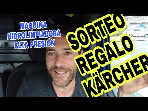 REGALO HIDROLIMPIADORA KÄRCHER. SORTEO ENTRE SUSCRIPTORES de ESPAÑA